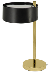 Nowoczesna lampa stołowa led ANTILA złoty, czarny