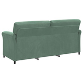 Sofa 3-osobowa Zielony morski 198 x 83 x 95 cm Welur