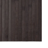 vidaXL Dywan prostokątny, ciemnobrązowy, 100x400 cm, bambusowy