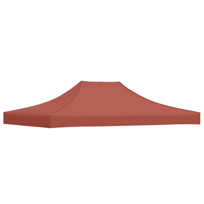 Dach do namiotu imprezowego, 4,5 x 3 m, terakota, 270 g/m?