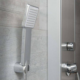 SCHÜTTE Panel prysznicowy TAHITI z baterią jednouchwytową, stal