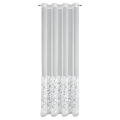 Firana Jasmin biała 140x250