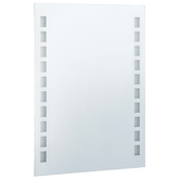 vidaXL Ścienne lustro łazienkowe z LED, 60 x 80 cm