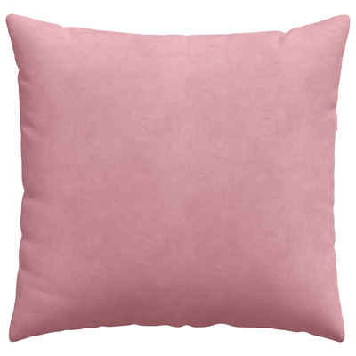 Poduszki na sofę 2 pcs Różowy 45 x 45 cm Tkanina sztruksowa
