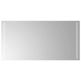 vidaXL Lustro łazienkowe z LED, 80x40 cm