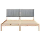 Ramka łóżka Brązowy 160 x 200 cm Lite drewno sosnowe
