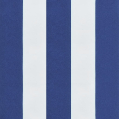 Poduszki ozdobne, 4 szt., biało-niebieskie paski, 60x60 cm