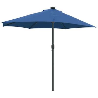 Parasolka ogrodowa 294 x 150 x 224 cm Poliester i Stal