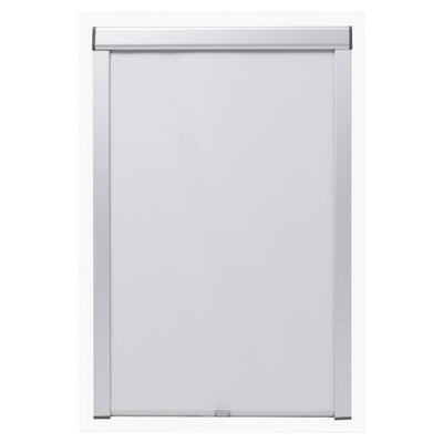 vidaXL Roleta zaciemniająca, biała, UK08