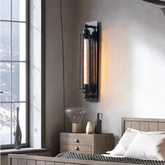 Kinkiet Retro Loft Abigali 47 x 10 x 12 cm