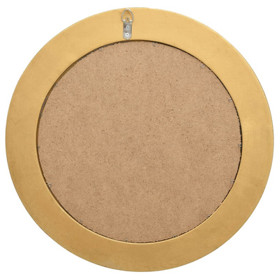 Lustro ścienne w stylu barokowym, 50 cm, złote