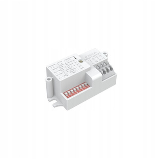 Czujnik ruchu LED mikrofalowy 400W regulowany Merrytek MC119S łatwy montaż