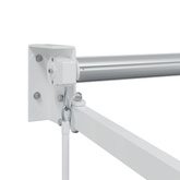 Ręczna markiza chowana Biały 3 x 2 m Aluminium