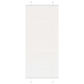 Roleta plisowana biała 85x200 cm Szerokość tkaniny 84,4 cm