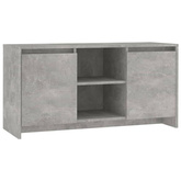 Szafka pod TV, szarość betonu, 102x37,5x52,5 cm vidaXL