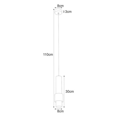 Lampa wisząca K-4716 z serii PERN