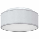 Lampa Sufitowa Z reflektorami Szary 30 x 30 x 13,5 cm tkanina