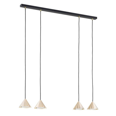 Lampa wisząca ELIT 4 BL GOLD