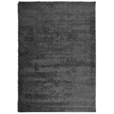 vidaXL Dywan z długim włosiem PAMPLONA, antracytowy, 120x170 cm