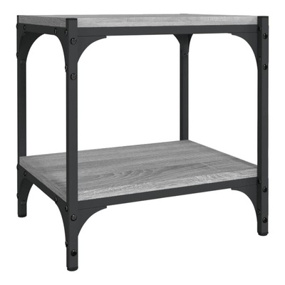 vidaXL Szafka pod TV, szary dąb sonoma, 40x33x41 cm