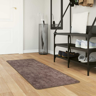Chodnik dywanowy MARSA Szary 50 x 200 cm Poliester i PVC