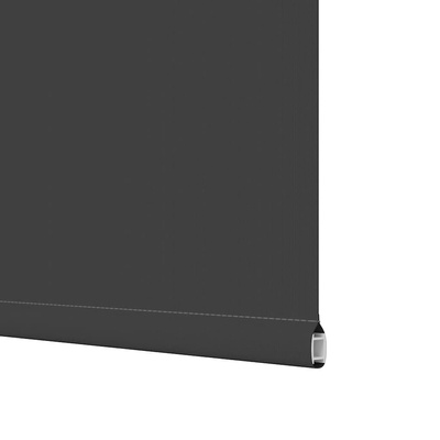 Roleta zaciemniająca czarny 80x210 cm Szerokość tkaniny 75,7 cm