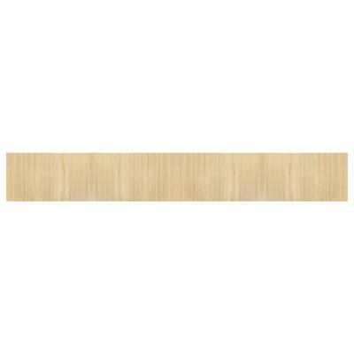 vidaXL Dywan prostokątny, jasny naturalny, 60x400 cm, bambusowy