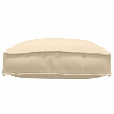 Poduszka 2 pcs Beżowy 40 x 40 x 8 cm Materiał Oxford