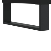 vidaXL Szafka pod TV, czarna, 102x36x50 cm, materiał drewnopochodny wariant 5