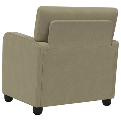 Fotel Khaki Welur