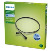 Przedłużacz 2m do lamp niskonapięciowych czarny Philips