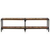 vidaXL Szafka pod TV, 150x30x41 cm, lite drewno mango
