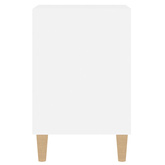 vidaXL Szafka pod TV, biała, 100x35x55 cm, materiał drewnopochodny model standard