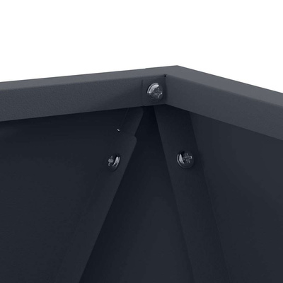 Donica Antracyt 30 x 30 x 30 cm Stal