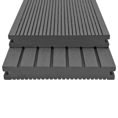 Deska Tarasowa 6 pcs Szary Kompozyt drewniano-plastikowy