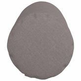 Poduszki Wałkowe 2 pcs Ciemnoszary ? 25 x 70 cm tkanina
