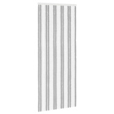 Firanka owadobojna z chenillu Szary i biały 90 x 220 cm 100% PP