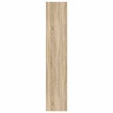 Regał na książki, dąb sonoma, 40x35x180 cm