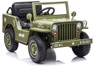 Auto Na Akumulator JH-103 Oliwkowa Zieleń 4x4