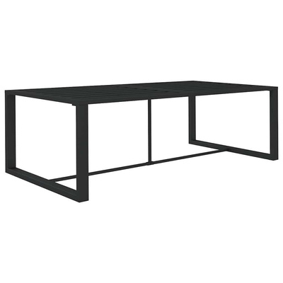 10-cz. zestaw mebli ogrodowych, poduszki, aluminium, antracyt