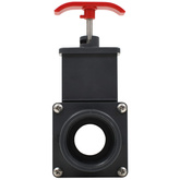 Zasuwowy zawór basenowy, 2 szt., 1,5"