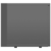 vidaXL Szafka pod TV, szara, wysoki połysk, 80x34x30 cm