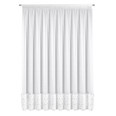 Firana Roses biała 350x270