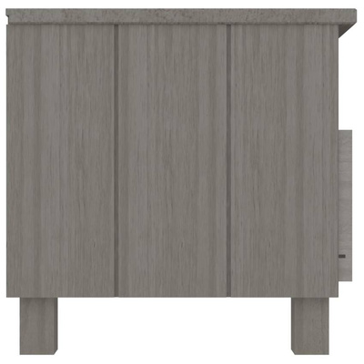 vidaXL Szafka pod TV HAMAR, jasnoszara, 106x40x40 cm, drewno sosnowe