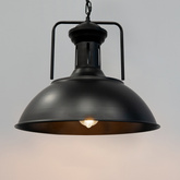 Lampa wisząca LOFT GRAVIS E27 czarna łańcuch, industrialna EDO777185 EDO Solutions