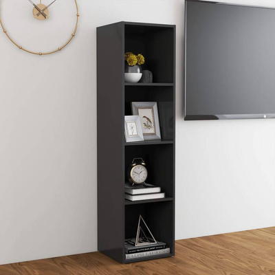 vidaXL Szafka pod TV, szara, 142,5x35x36,5 cm, materiał drewnopochodny