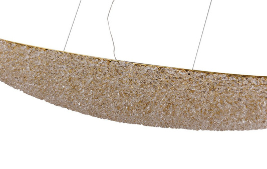 Designerska Lampa Wisząca złota Swarovski Adani AD213