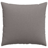 Poduszki na sofę 2 pcs Ciemnoszary 50 x 50 cm tkanina