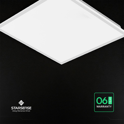 40W Panel LED BACKLIT 600x600mm / Chip CREE / Zasilacz STARSENSE / Barwa:4000K / 6 Lat gwarancji / Skuteczność 120lm/W