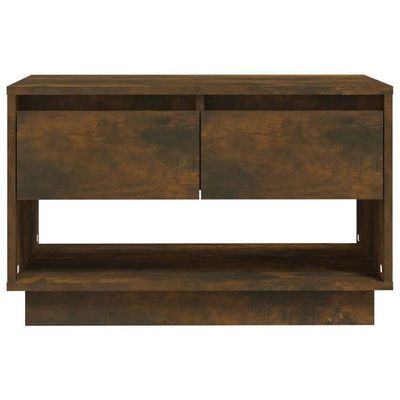 vidaXL Szafka pod TV, przydymiony dąb, 70x41x44 cm